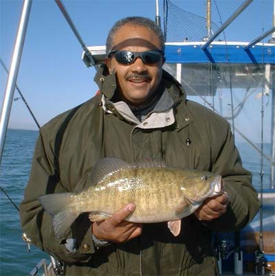 Smallmouth Bass Fishing. Lake Erie Smallmouth Bass