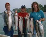 steelhead fishing charter and salmon fishing trip lake erie walnut creek PA