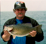 Shades beach smallmouth bass charter on lake erie
