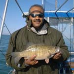 Lake Erie smallmouth fishing charter erie pa